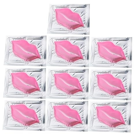 BAZEITFLOW 15piezas Mascarilla Labial De Colágeno Nutritiva Hidratante Para Cuidado De De Labios Almohadillas Para Diario