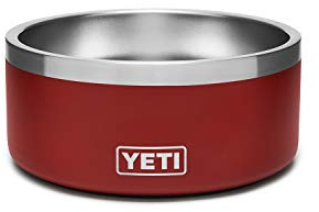 YETI Boomer 4, Stainless Steel, Non-Slip Dog Bowl, Holds 32 Ounces, Brick Red