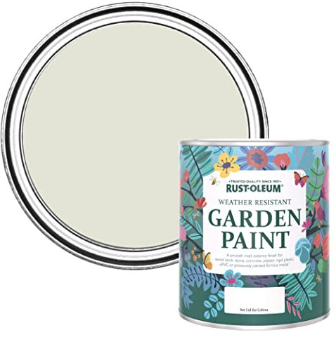 Rust-Oleum Beige Mould-Resistant Garden Paint In Matt Finish - Portland Stone 750ml