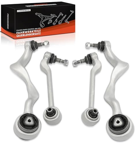 Frankberg 4-Teilig Querlenker Kompatibel mit 1er E81 116-130 1.6L-3.0L 2006-2012 3er E90 316-335 1.6L-3.0L 2004-2011 3er Coupe E92 316-335 1.6L-3.0L 2006-2013 Replace# 31124036269