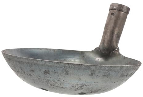 TINEASUR Pala Reutilizable para De Metal Filtro para Limpieza Profesional De Pozos y Drenajes