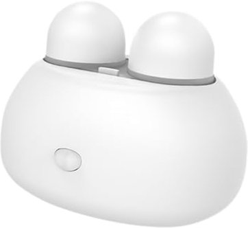 Beavorty Electric Contact-Lens Cleaner Box Automatic Protein Removal Vibrating Lens Washer Portable White for Contact Lenses and Glasses at Home