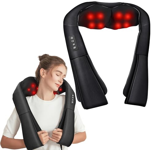 Brelley Masajeador Cervical y Espalda con Calor