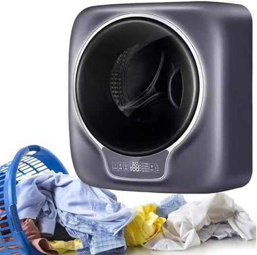 Frontlader-Waschmaschine Mit 3 Kg Fassungsvermögen, Mini-Waschmaschine, Wandmontierte Trommelwaschmaschine, Hochtemperaturwäsche, Für Kinderkleidung, Unterwäsche, Socken