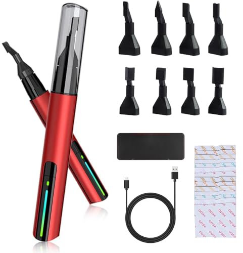 Mini Reciprocating Sander Set, Electric Detail Sander Pen with Overload Protection, 3 Speed Adjustable Rechargeable Cordless Sanders, with 8 Sanding Head 12 Types Sandpaper, for Grinding Polishing