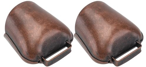 Cabilock Campanelli Mucche Pecore Campanella Bestiame 2 Pz Bronzo 62g Resistente Anti-smarrimento Fattoria