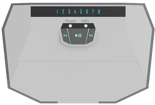 FUANA Sistema di irrigazione intelligente a 8 zone, controllo remoto e riconoscimento meteo per giardino, prato, serra, fattoria