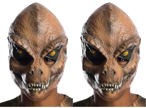 RUBIE'S Jurassic World Officiel - Demi masque T-Rex (Enfant) Halloween