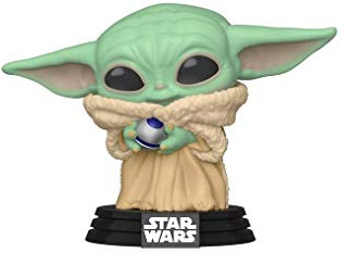 Funko Pop! 48905 Star Wars Mandalorian The Child with Control Knob Exclusive Special Edition #370