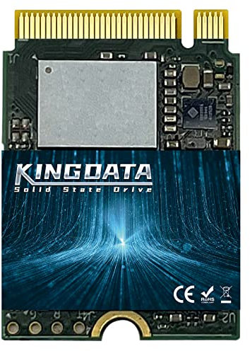 KINGDATA 512GB M.2 2230 SSD NVMe PCIe Gen 4.0 X4 Internal Solid State Drive per PS5 Steam Deck, Microsoft Surface, Ultrabook, laptop, Desktop (M.2 2230 PCIe 4.0, 512GB)