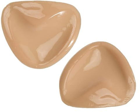 Cuscinetti per reggiseno autoadesivi, inserti per reggiseno appiccicosi,Cuscinetti push up biadesivi - Imbottitura triangolare per il sollevamento del seno, cuscinetti invisibili per il seno per costu