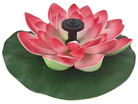 T&F Fontaine solaire - Décoration de jardin - Fontaine solaire - Pompe à énergie solaire - Grande pour l'extérieur - Mini étang