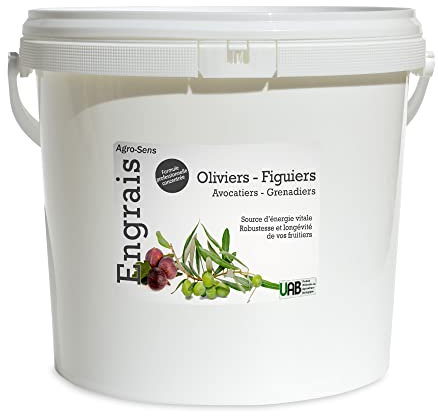 Agro Sens Engrais oliviers et fruitiers méditerranéens Seau 8 kg
