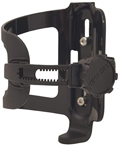 ABC Sidewinder by BiKASE - Side Loading Any Bottle Cage, Bike Water Bottle Holder - Fits Any Bottle, Container, Speaker, Bicycle Bottle Holder for Frame or Handlebar (Cage Only)