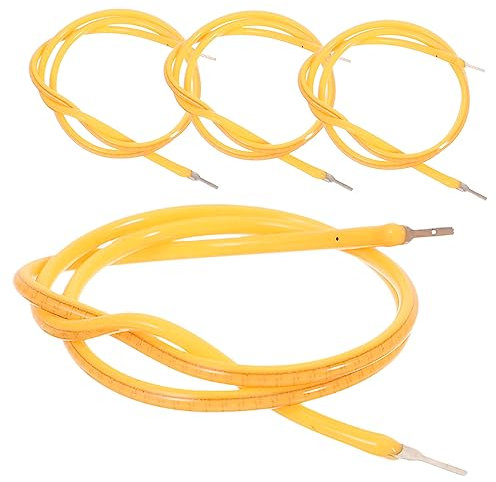 Hemobllo 4stücke Flexible Led-filament Warmweißes Weiches Licht Für Innenbeleuchtung Led-lampen-glühfaden Zubehör Zur Reparatur Und Dekoration Von Leuchten