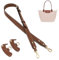 Gastinsave Handtaschengurte Ersatz, Leder Handtasche Crossbody Schultergurt Verstellbar für Longchomp Tasche Frauen