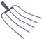 IWOWHERO Tenedor para Estiércol De Caballo Herramienta Agrícola Tenedor De Jardinería Tenedor Agrícola Tenedor De Pasto De Granja Tenedor Versátil Herramienta Agrícola Aire Libre