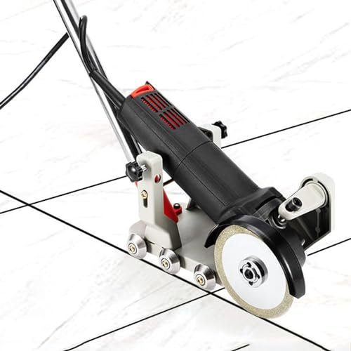 THYXGS Kit De Herramientas para Calafateo, Máquina Eléctrica para Limpieza De Juntas De Corte, Máquina Limpiadora De Huecos De Baldosas, con 4 Hojas De Sierra De 1,2 De Grosor, para Huecos