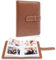64 tasche Album fotografico per film 2 x 3 pollici – Mini album per fotocamera istantanea Fujifilm Instax Mini, per immagini Polaroid Hi-Print, Kpop porta carte fotografiche (Brown)