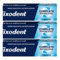 Fixodent Complete Denture Adhesive Cream 47g x 3 - Fresh Mint Flavour - All-Day Hold, & Comfort - Strong Seal for Full & Partial Dentures with Welari Thank You Card | (3 Pack)