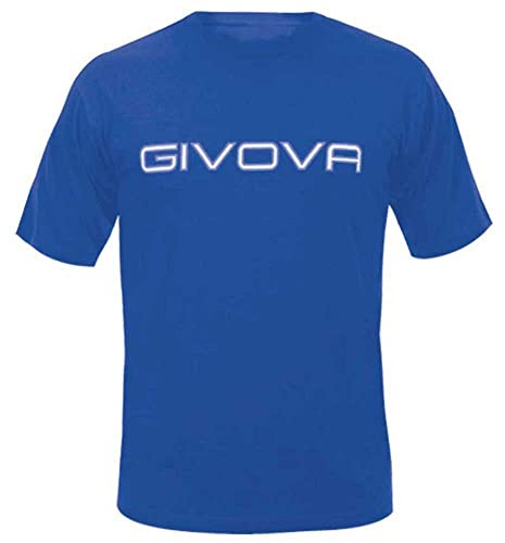 GIVOVA T-Shirt Cotone Spot Azzurro