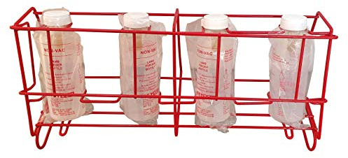 GOAT NUTRITION EST. 1981 Bottle Rack with 4 bottles and teats for lambs/kids