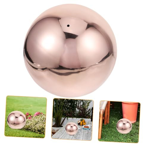 CIYODO Sfera in Acciaio Inossidabile Sfera Riflettente Da Giardino Globo Decorativo Da Esterno