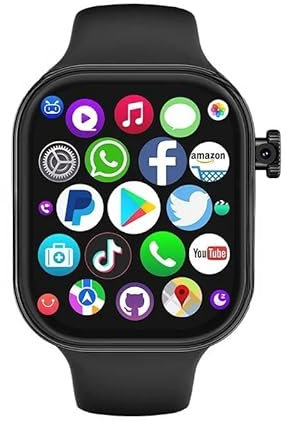 JINSHANGZI S10 MAX Smartwatch 4G LTE Android 10.0 Cámara giratoria de 180° con GPS WIFI de 2.3 pulgadas, compatible con tarjeta SIM (negro, 4 GB, 64 GB)
