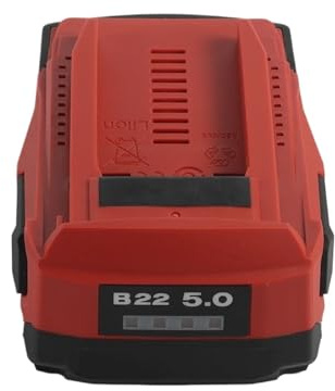 GKTJFER B22 22 V 5 Ah Lithium-Ionen-Akku mit hoher Kapazität, kompatibel mit Hilti 18 V 21,6 V 22 V Akku for Akku-Elektrowerkzeuge(1pcs)