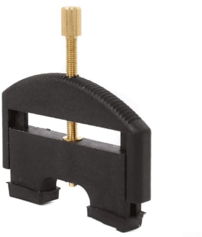 Elevador de cuerdas de violín ajustable, ideal para instalación de puentes, sostiene cuerdas de forma segura, compatible con violines de 1/4 a 4/4