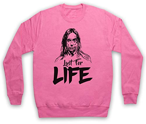 The Guns Of Brixton Iggy Pop Lust for Life Erwachsenen Sweatshirt, Rosa, Large
