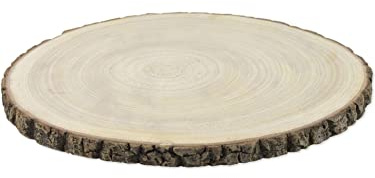 RONDIN DE BOIS BRUT ÉCORCE NATUREL 35CMX2CM