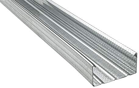 HEXIM CD UD CW UA Trockenbau Profile 2-3m Ständerwerk Rigips Decke Unterkonstruktion Deckenprofil - (CD60: 6 Stück je 2m) Deckenabhängung Randprofil