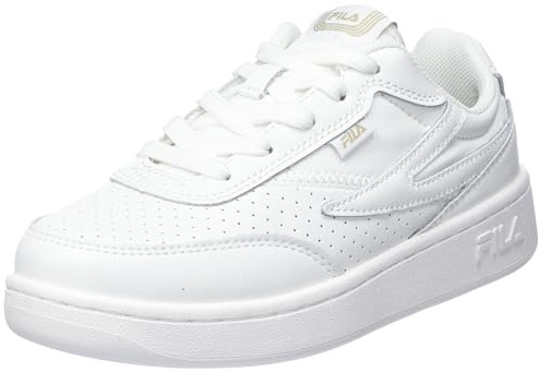 FILA SEVARO Kids Sneaker, White, 34 EU