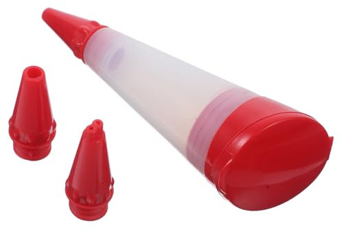 Zerodeko 1Pezzi Penna Decorativa Silicone per Torte e Dolci Strumento da Te per Decorare con Facilità per Design Intricati su Torte