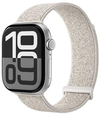 VONMÄHLEN Bracelet de sport Fitness Loop 2 en nylon robuste, réglable en continu, résistant à la transpiration et à l'eau, compatible avec Apple Watch