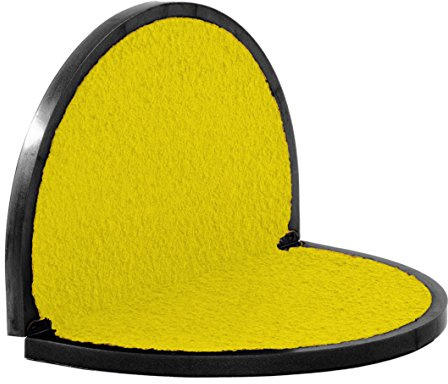 FitFeet tappetino poggiapiedi fuori doccia FIT1 (NERO/GIALLO)