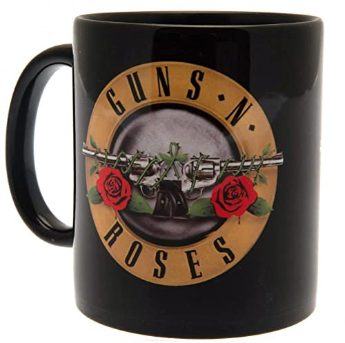 Pyramid International MGB26311 Guns N' Roses (Bullet Logo) Black Coffee Mug Kaffeetassen, Keramik, 11 Ounces, Schwarz