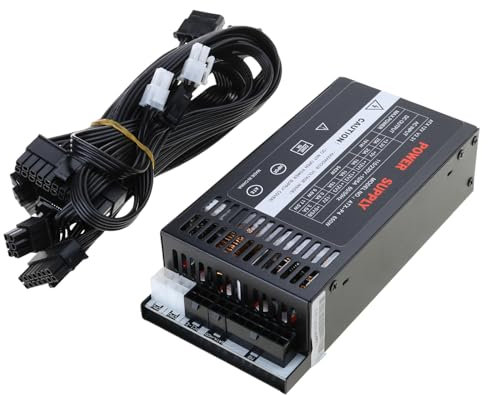 Wjsdsg 600W Full Modulars 1U Flexs ATXs PSUs PC Power Supply 110-264V ENP-7660B For K39 ITX Case Game Desktop
