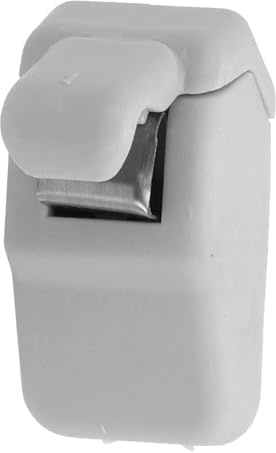 Qualoramall Clips para visera de coche, clip de soporte para parasol interior del vehículo, pieza de repuesto 5ND86MS7AA para Fiat 500L 2014-2017