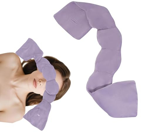 Deep Rest Sovmask Vikt Komfortabel Avslappning Ögonmask Sovmask 270G med tyngdkraftpärlfylling för att sova