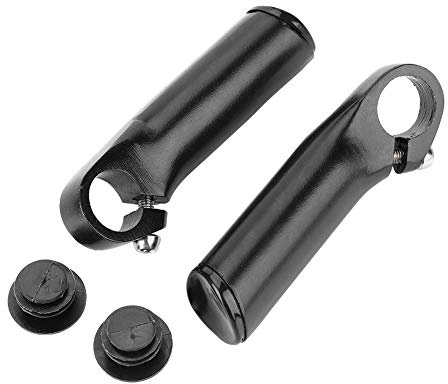 Manubrio per bicicletta KaisudiAP, per mountain bike e bici da strada, lega di alluminio, leggero, design ergonomico, durevole, impugnatura comoda, elevata resistenza, superficie