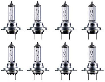 ILODA 8x repstar H7 +50% 12V 55W PX26d Halogen Glühbirnen Scheinwerferlampen Faltschachtel