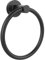 NileHome Handtuchhalter für Bad, Küche - Schwarz, Edelstahl - Turmring - 304 Edelstahl - Heavy Duty - Mattschwarz