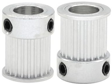 remskiva av aluminium. Alufälgar K-formad stort huvud kuggrem for 3D-skrivare(1PC 11 MM,4 mm)