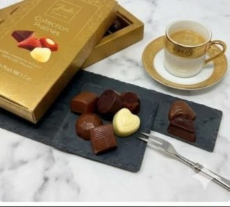 CG Chocolatiers Chocolats Belges Assortis 100 g – Ballotin de Pralinés & Truffes – Coffret Chocolat Cadeau à Offrir – Anniversaire, Noël, Fête des Mères
