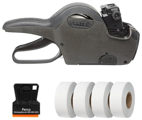 Garvey 22-6 One Line Price Marking Gun Kit: Includes Price Gun, 5,000 White Pricing Labels and Preloaded Inker
