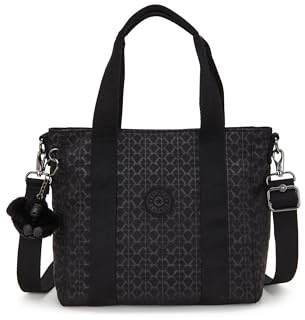 Kipling ASSENI MINI Kleine Tragetasche, Tragetaschen, Signature Emb (Schwarz)