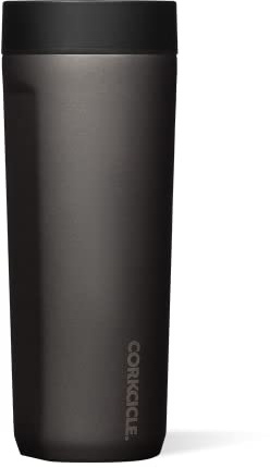 Corkcicle Commuter Cup, 17 oz, Ceramic Slate
