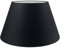Wogati® Premium Lampenschirm E14/E27 Baumwolle | Verschiedene Größen & Farben | Schwarz/Größe: 2XL | Für Stehlampe, Hängelampe und Tischlampe